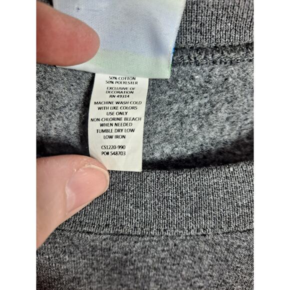 Champion Women's Gray Eco University of Colorado Broncos Sweatshirt Size L - Picture 5 of 8